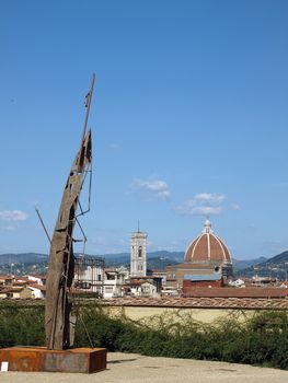 View on Florence from Palace Pitti 
