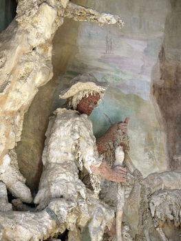 Florence - Grotto by Buontalenti in Boboli Gardens