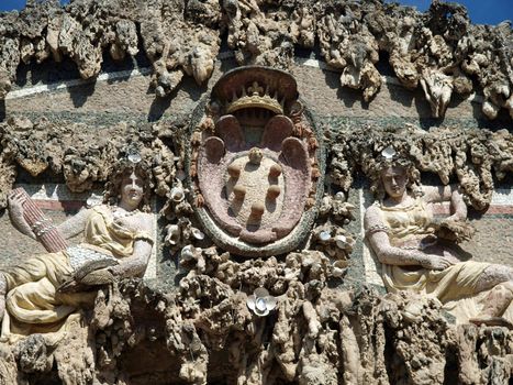 Florence - Grotto by Buontalenti in Boboli Gardens
