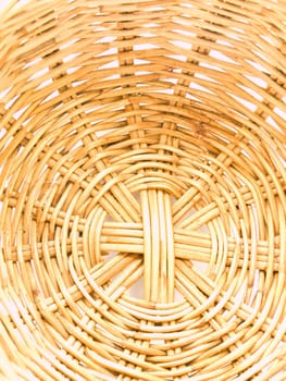 Closeup of ratten wicker as background