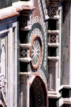 Part of the Basilica di Santa Maria del Fiore in Florence
