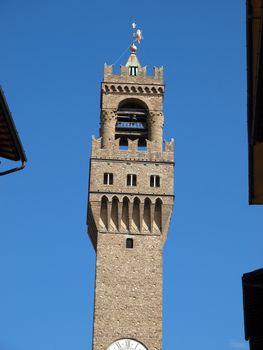 Florence - view of Palazzo Vecchio, tuscany, Italy