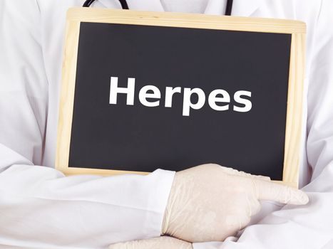 Blackboard : Herpes simplex : Portuguese language