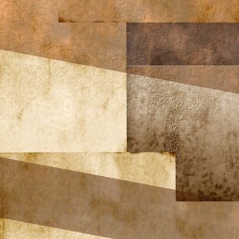 geometric background paper card in brown