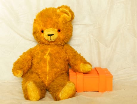 My old teddy-bear, lovest toy in cildhood