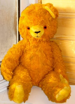 My old teddy-bear, lovest toy in cildhood