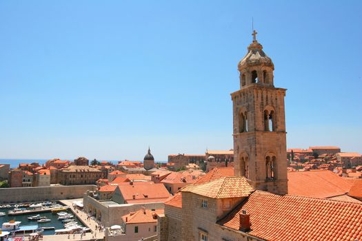 Old Dubrovnik city port