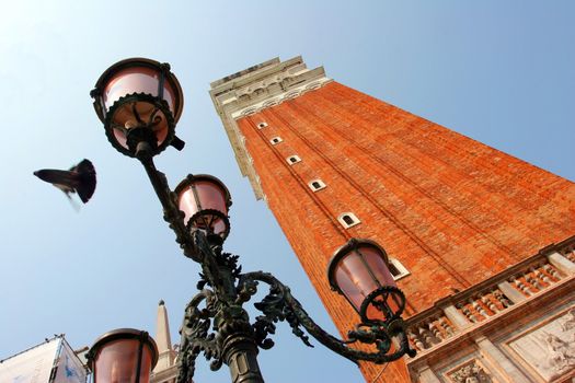 Campanile tower from Venice, Italy