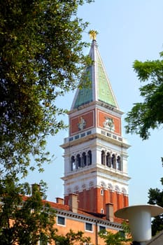 Campanile tower from Venice
