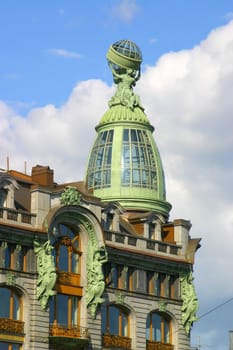 Architectural detail fom Saint Petersburg, Russia.