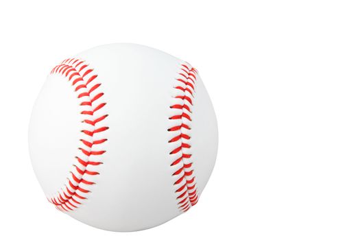 American baseball, brand new with no scratches isolated on white with clipping path
