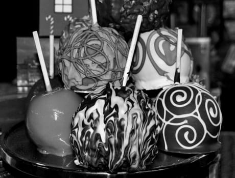 decorated candy apples