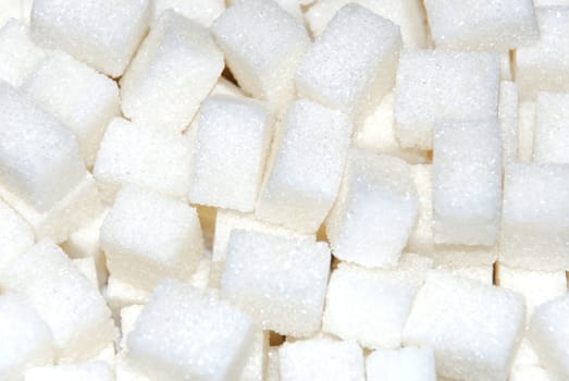 a close up of a sugar cubes