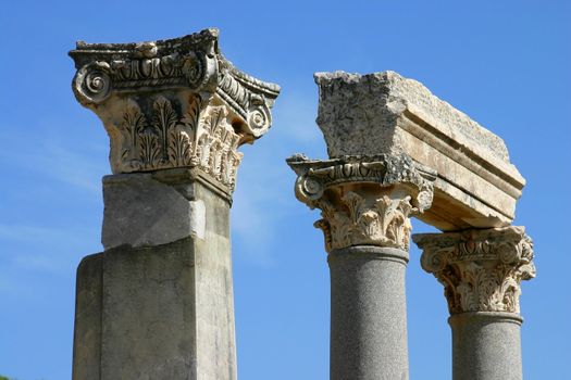 Columns ruin from Ephesus