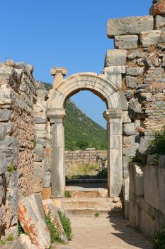 Arch ruins from Ephesus, Turkey
