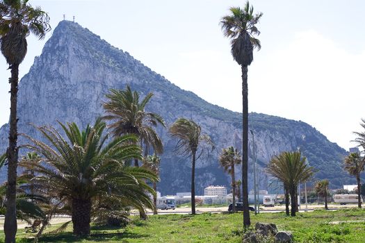 The Rock of Gibraltar.