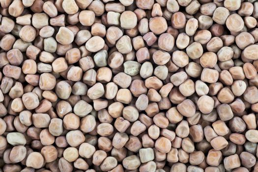 Dried marrowfat beans full frame for food background or texture.