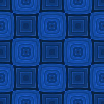 Illustrated seamless background made of distorted squares