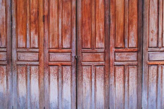 The old wooden door background
