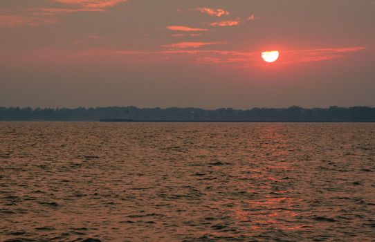 A beautiful dusk shot at Rock Point Provincial Park in Ontario, Canada.
