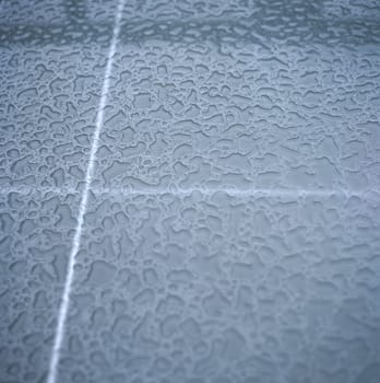 Rain on glass