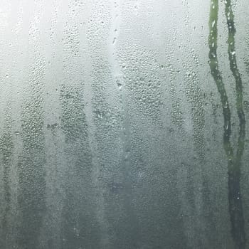 Rain in a window