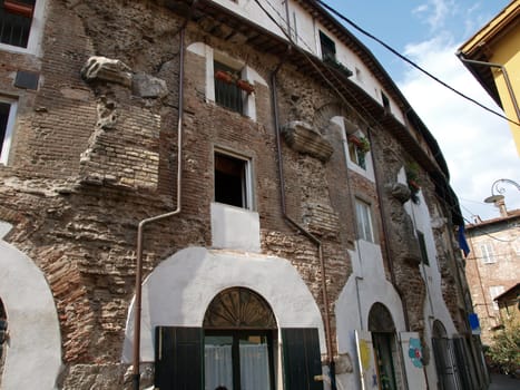 Lucca - Picturesque and antique architecture of city center