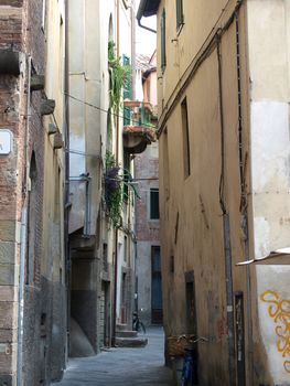 Lucca - Picturesque and antique architecture of city center