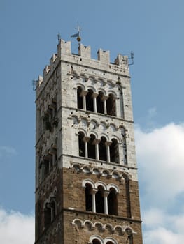 Lucca - the tower of St Martin's Cathedral 