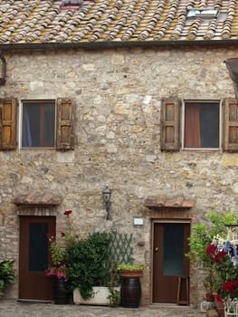  Monteriggioni, medieval village in Tuscany