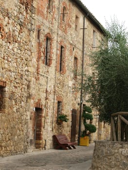  Monteriggioni, medieval village in Tuscany