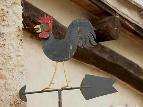 Black rooster symbol of good wine in Tuscany