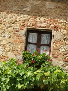 Monteriggioni, medieval village in Tuscany
