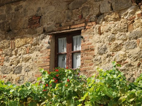 Monteriggioni, medieval village in Tuscany