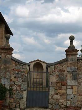Monteriggioni, medieval village in Tuscany
