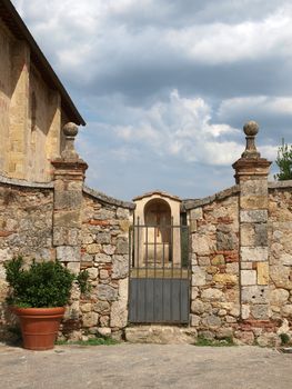 Monteriggioni, medieval village in Tuscany