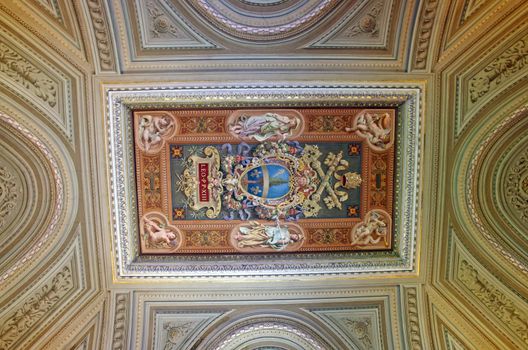 Ceiling details in Vatican Museum, Vatican City