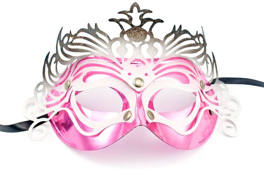 Carnival mask isolated on white