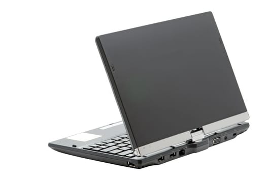 Netbook isolated on a white background