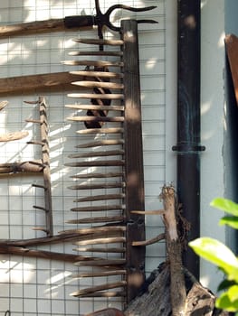old agricultural tools