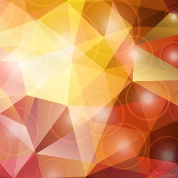 Abstract triangle geometrical multicolored background