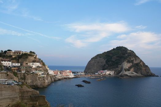 Italy. Campania region. Ischia Island, Sant-Angelo 

