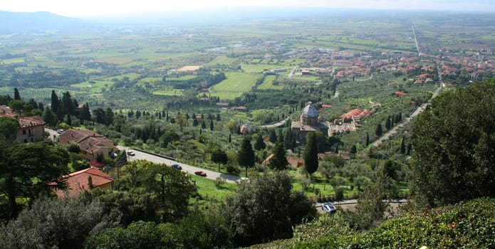 Italy. Tuscany region. Cortona town
