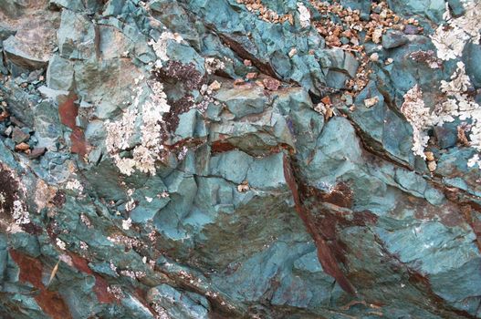 Abstract blue stone texture can use as background 