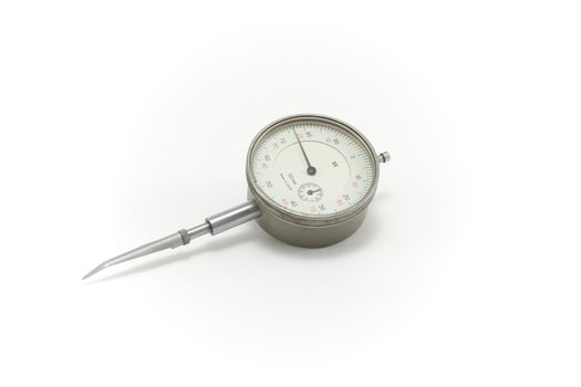 Indicator sentry type, meter, millimeter, round display, old