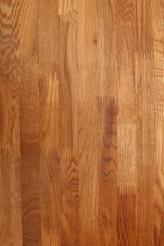 closeup of a table made of oak with solid boards