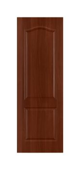 Common house interior door isolated on white background