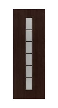 Common house interior door isolated on white background