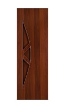Common house interior door isolated on white background