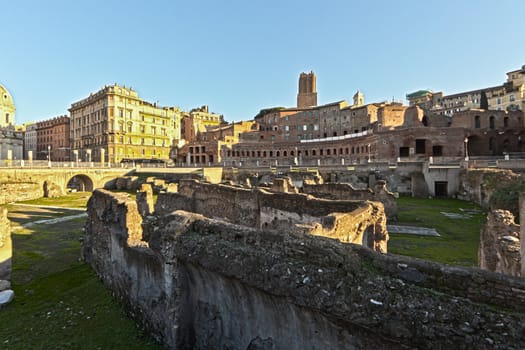 One of the many ancient historical places to see in the city of Rome